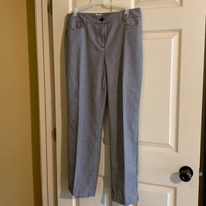 COPY - Talbots plaid business trousers. Size 10 Curvy.
